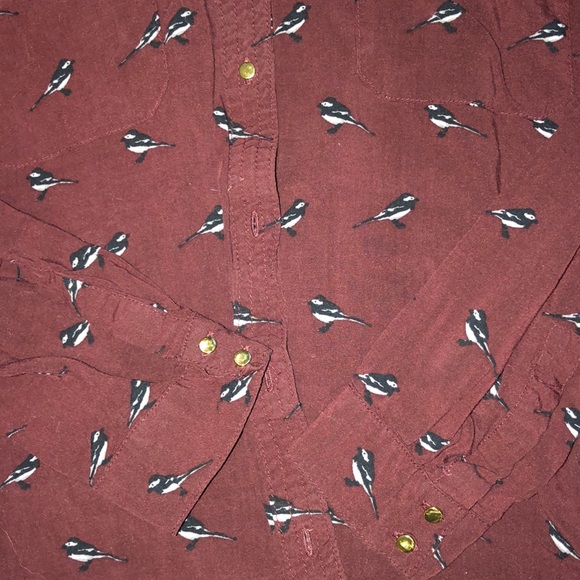Banana Republic bird shirt - Picture 2 of 3